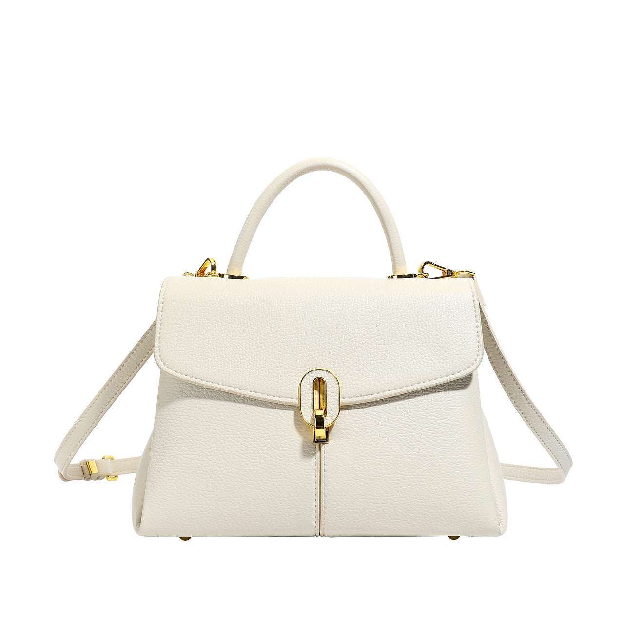 Elegante Handgefertigte Strukturierte Handtasche Brehn
