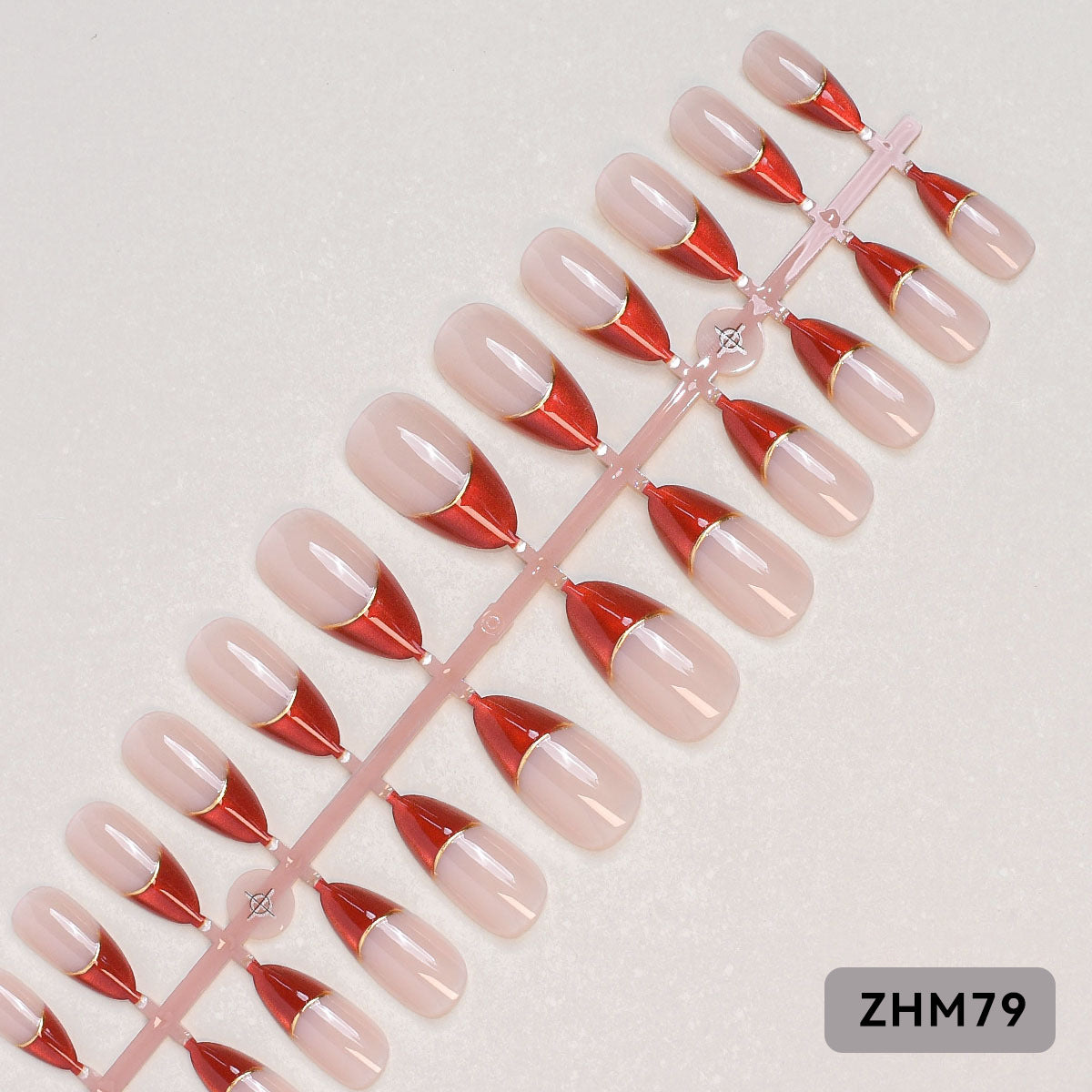 Elegantes Press-On-Nagel-Set Brehn
