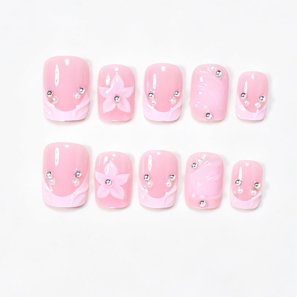 Dekoratives Florales Acryl-Nagelkunst Set Brehn