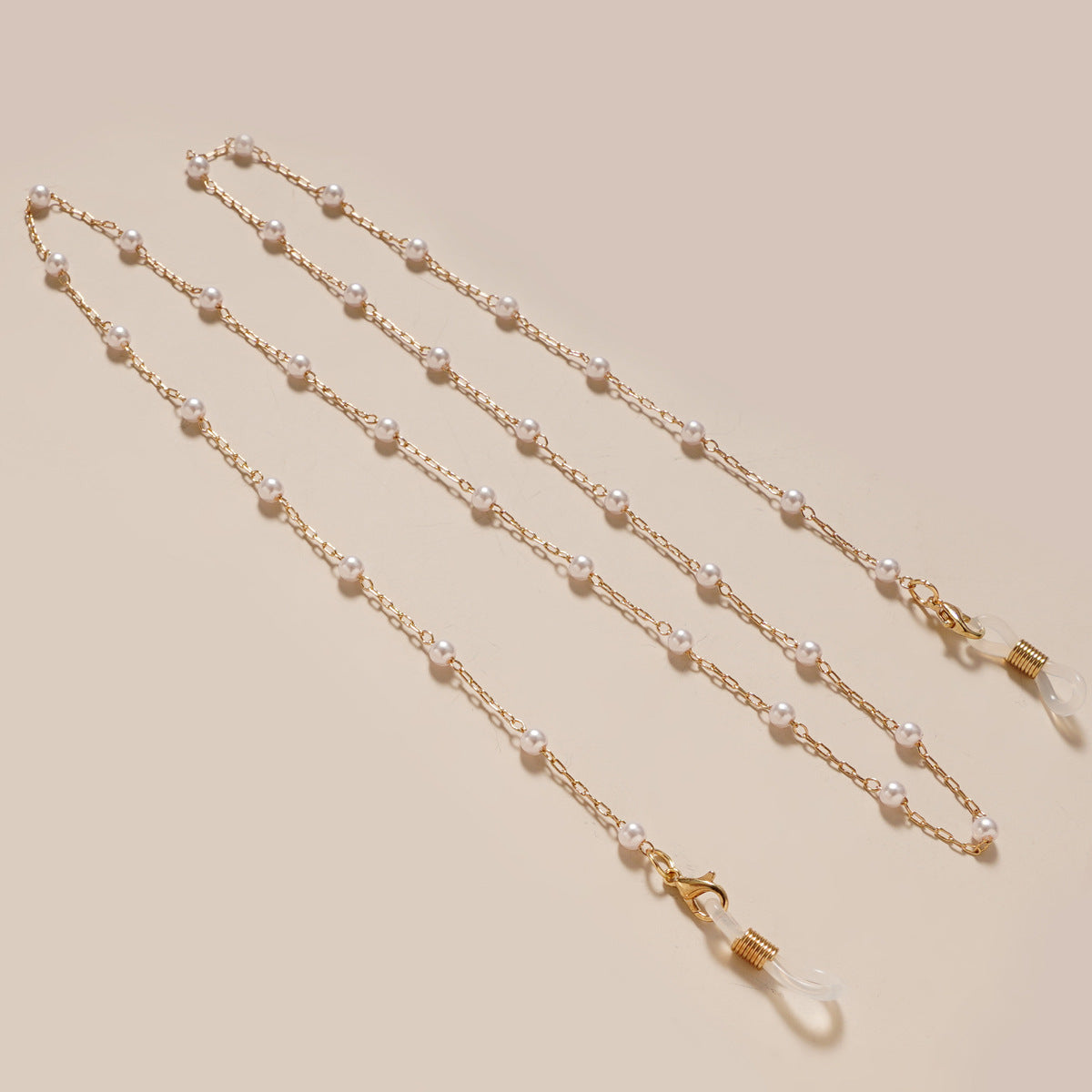 Elegante Perlen Brillen Kette Brehn
