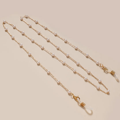 Elegante Perlen Brillen Kette Brehn