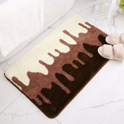 Luxuriöse abstrakte Design-Badematte