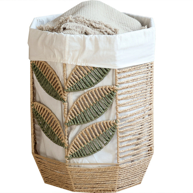 Aufbewahrungskorb mit pflanzlichem Design Brehn