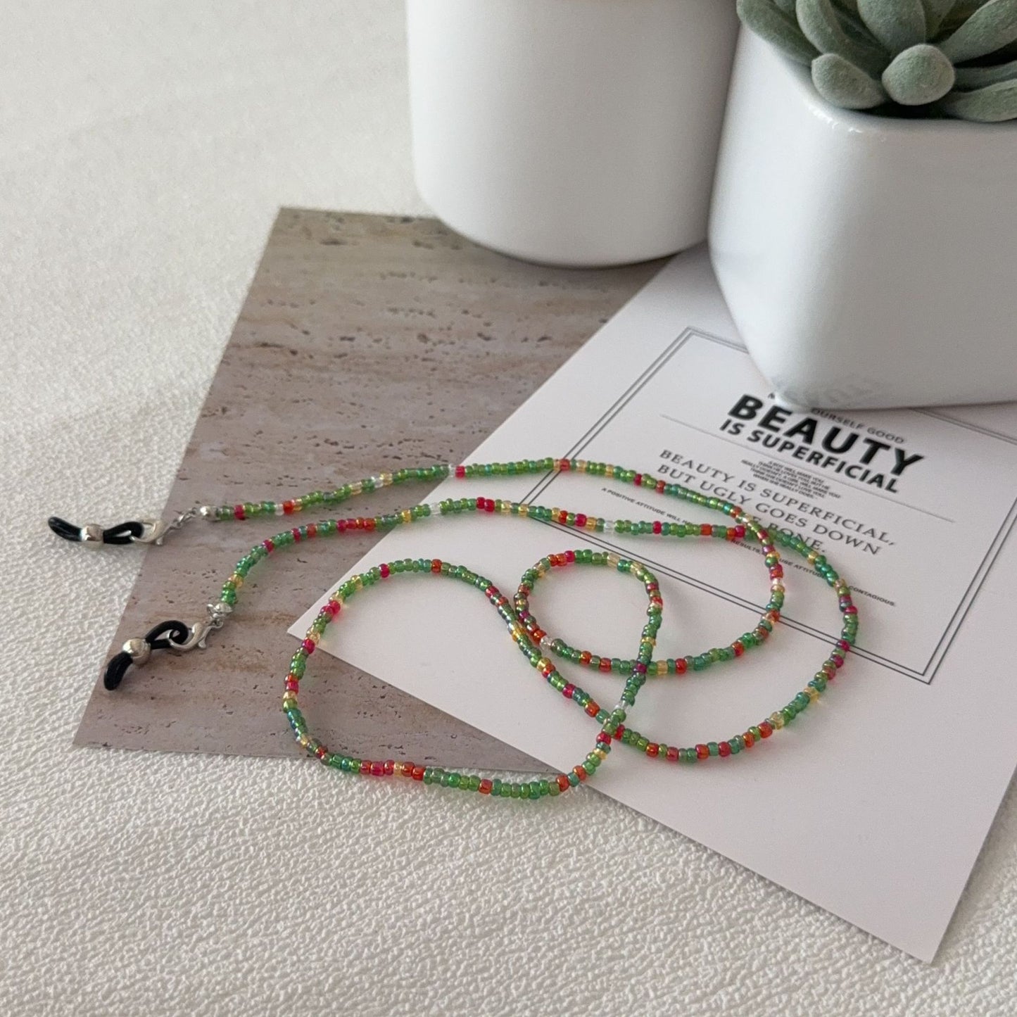 Beaded Brillen Kette Brehn