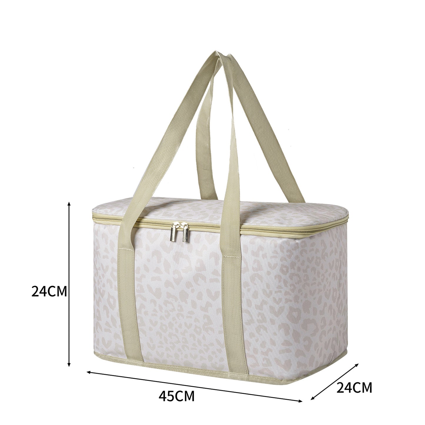Unisex Kühltasche mit isolierter Innenausstattung und robusten Griffen Brehn
