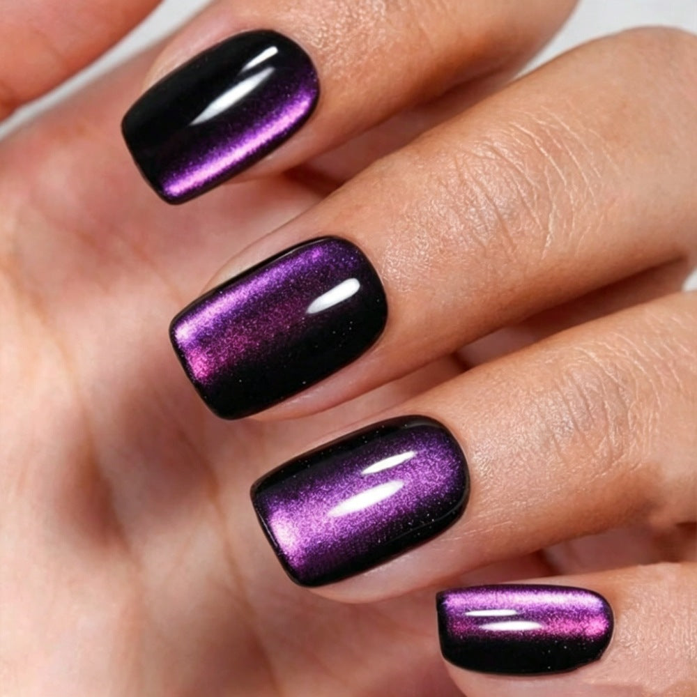 Iridescent Mirror Press-On Nails Brehn