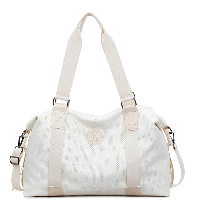 Stylische perforierte Wochenendreise-Tasche