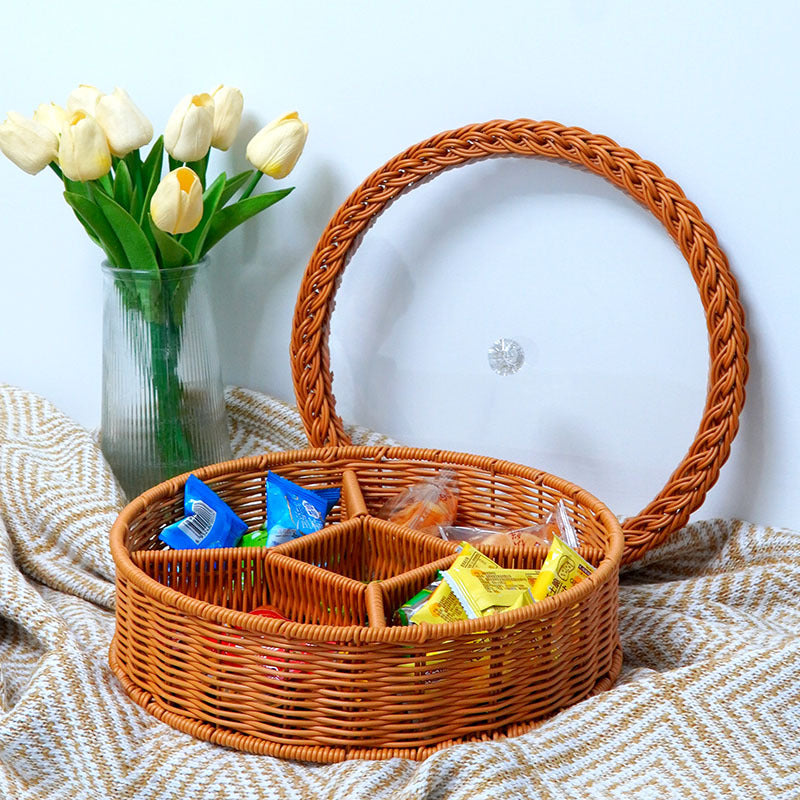 Damen Elegante Obstschale mit Klarglasdeckel Brehn