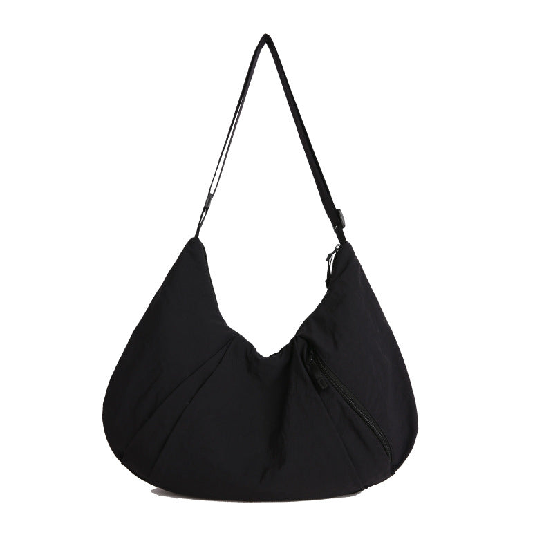 WoStylish Schlabberiger Hobo Bag Brehn