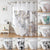 Marmor-Design Duschvorhang Brehn