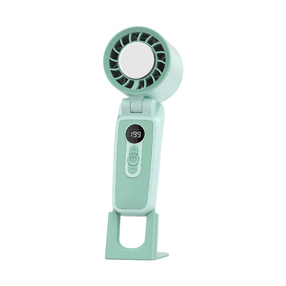 Damen Tragbarer Handventilator mit LED-Anzeige Brehn