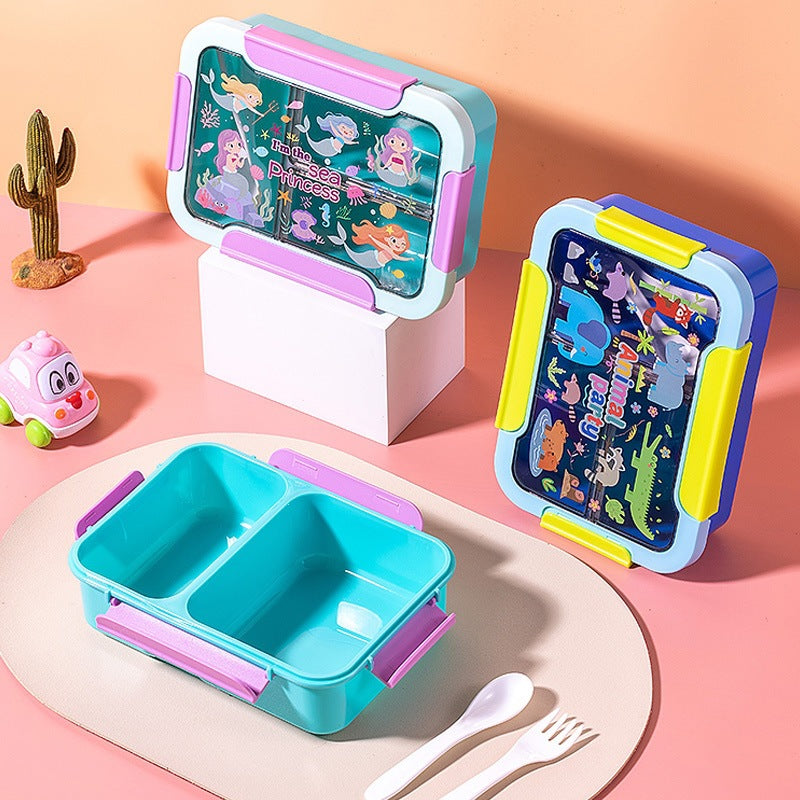 Spaß-Themen Multi-Sektion Bento Lunch Box
