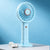 Damen tragbarer Handventilator mit flexiblem Design und USB-Ladefunktion Brehn