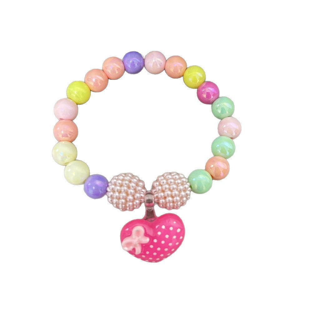 Buntes Armband mit Blumenanhängern Brehn