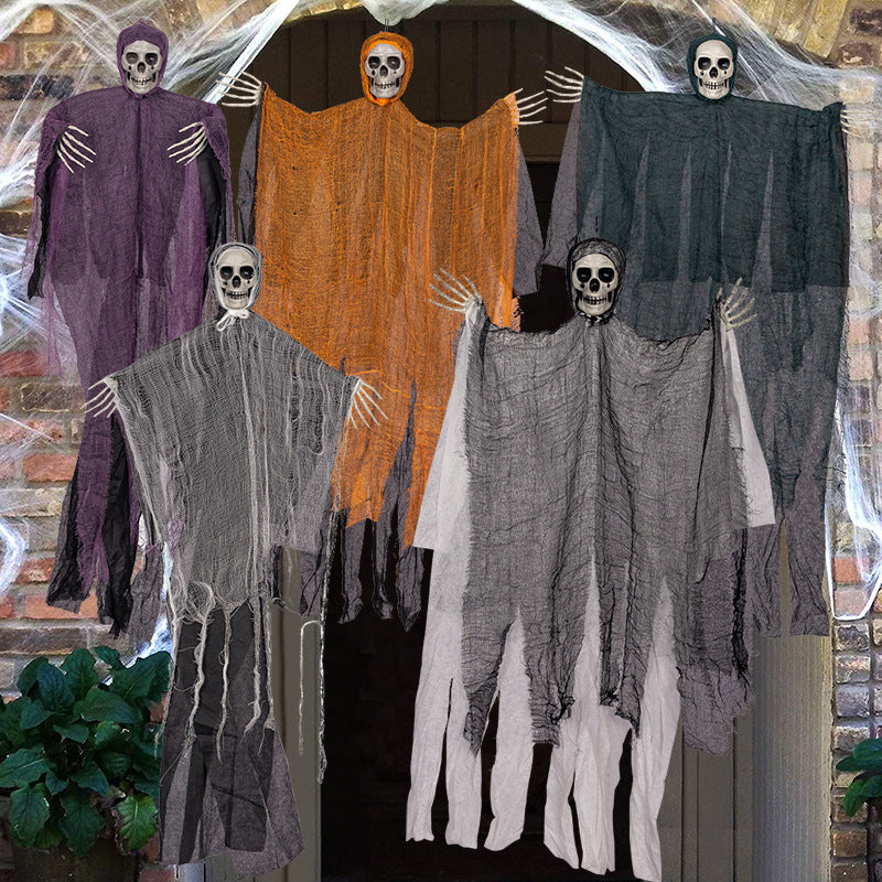 Spooky hängende Skelett Phantom Dekoration Brehn