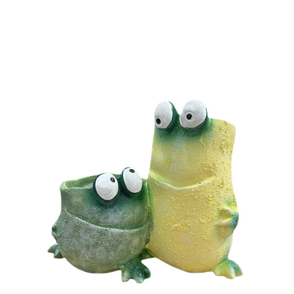 Dekorative Pflanzenübertopf in Froschdesign Brehn