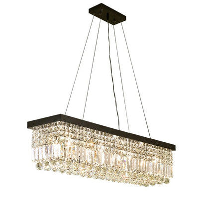 Kristall Linear Pendelleuchte