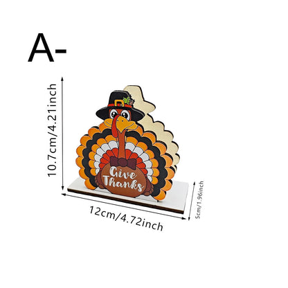 Dekofigur Thanksgiving Truthahn Brehn