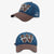Herren Zerrissen Denim Baseball Cap Brehn