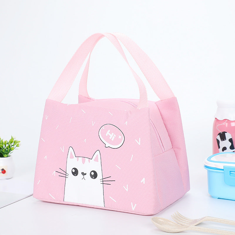 Süße Bärenprint isolierte Lunch-Tasche Brehn
