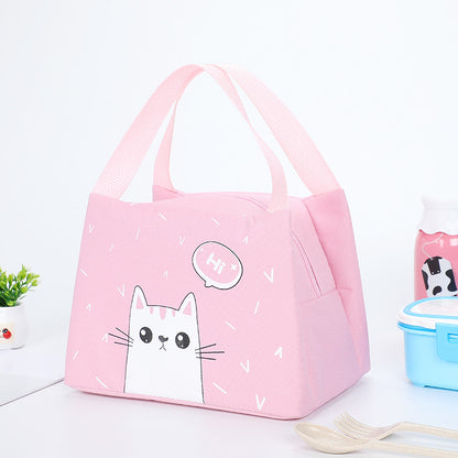 Süße Bärenprint isolierte Lunch-Tasche Brehn
