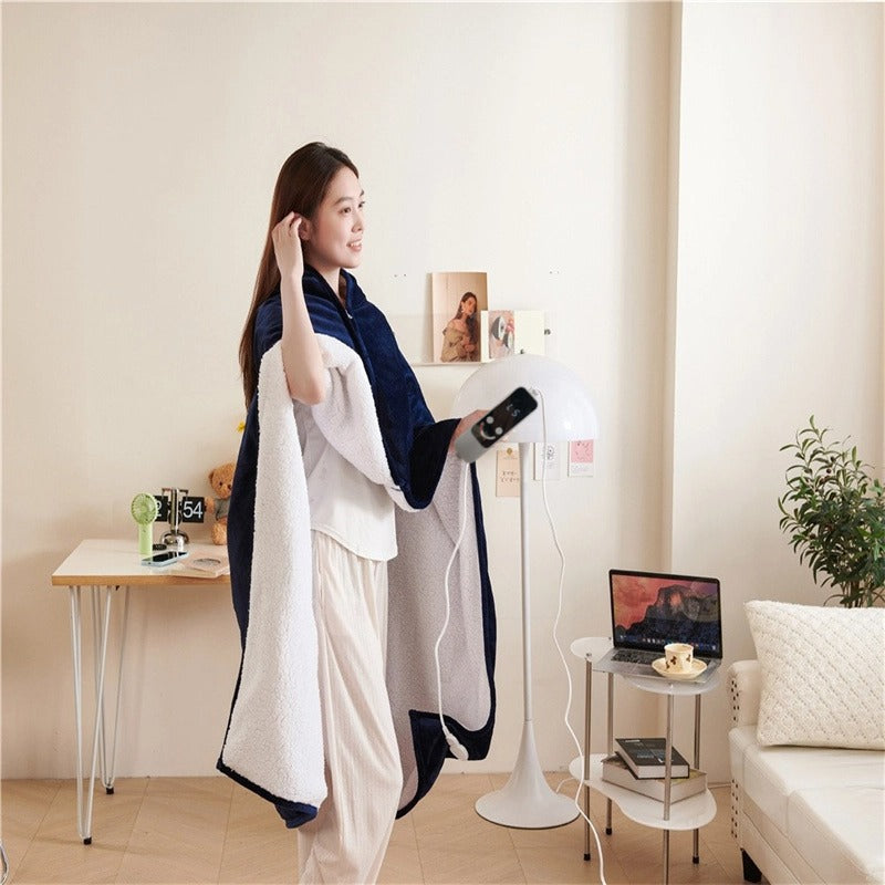 Heated Fleece Blanket Brehn