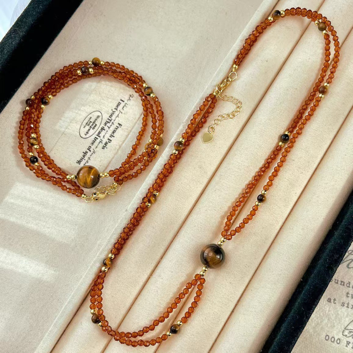 Elegantes Perlenhalskettenset Brehn