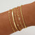 Gestuftes Silberkettchen Armband Set Brehn