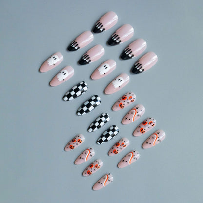 Kreatives Halloween-Themen Nagelkunst-Set