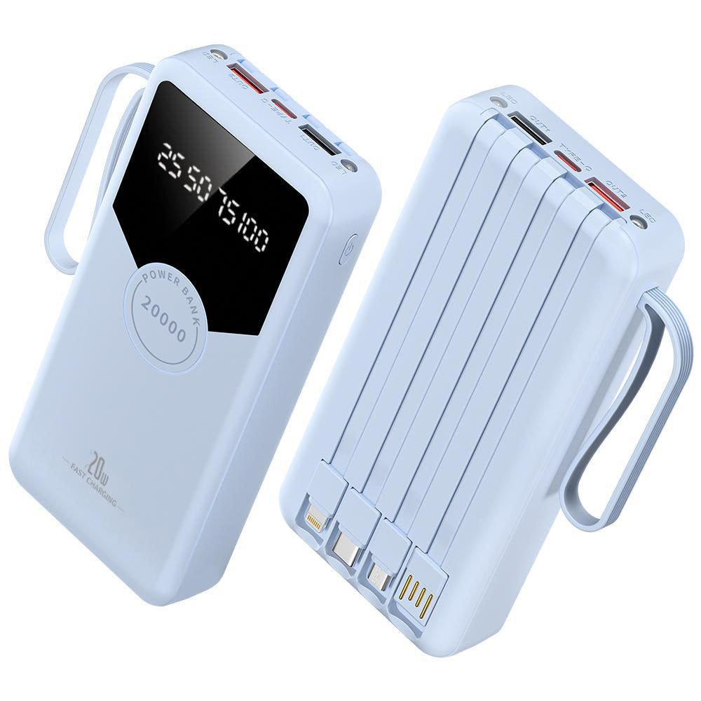 Powerbank mit Schnellladefunktion und LED-Anzeige Brehn