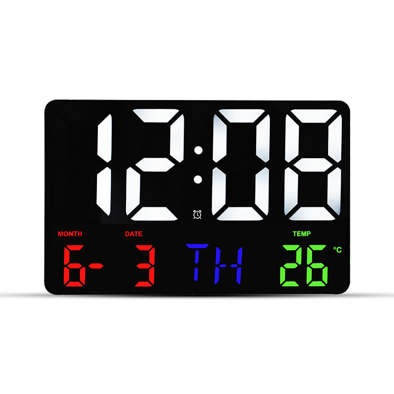 Digitaler Wandwecker mit Multifunktionalem Led-Display Brehn