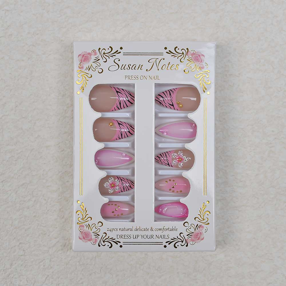 Künstlerische Druck-Nagelkunstkollektion Brehn