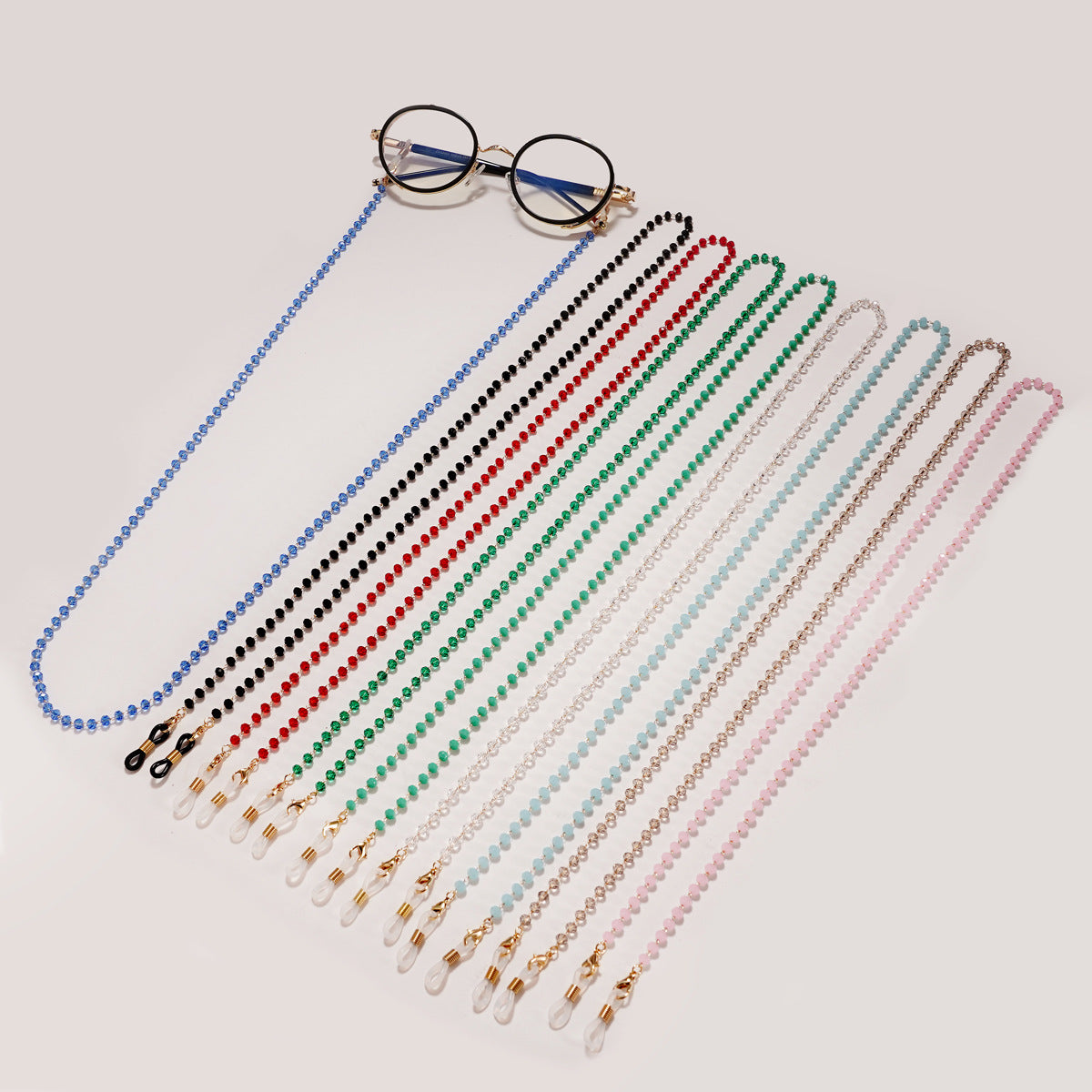 Elegante Perlen Brillen Kette Brehn