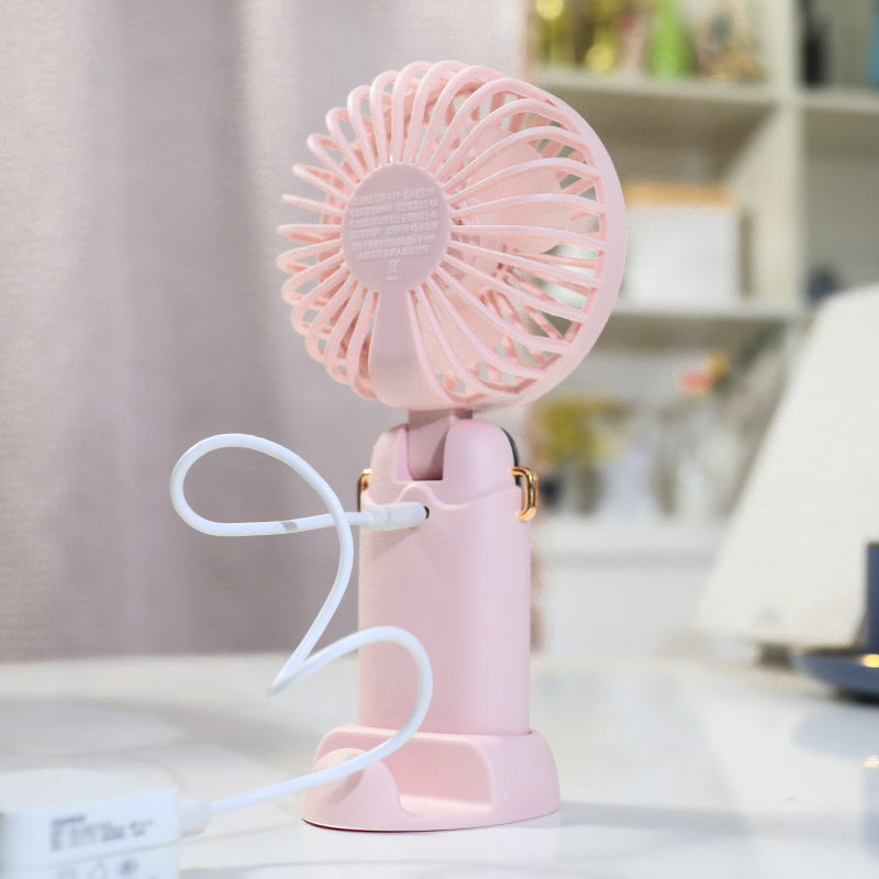 Damen Tragbarer Handventilator mit USB-Ladefunktion und leistungsstarker Luftzirkulation Brehn