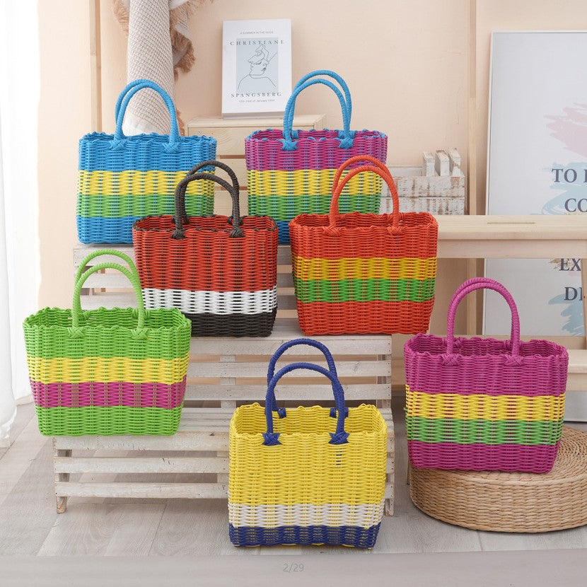 Handgefertigte Korbtasche mit Stylischem Design Brehn