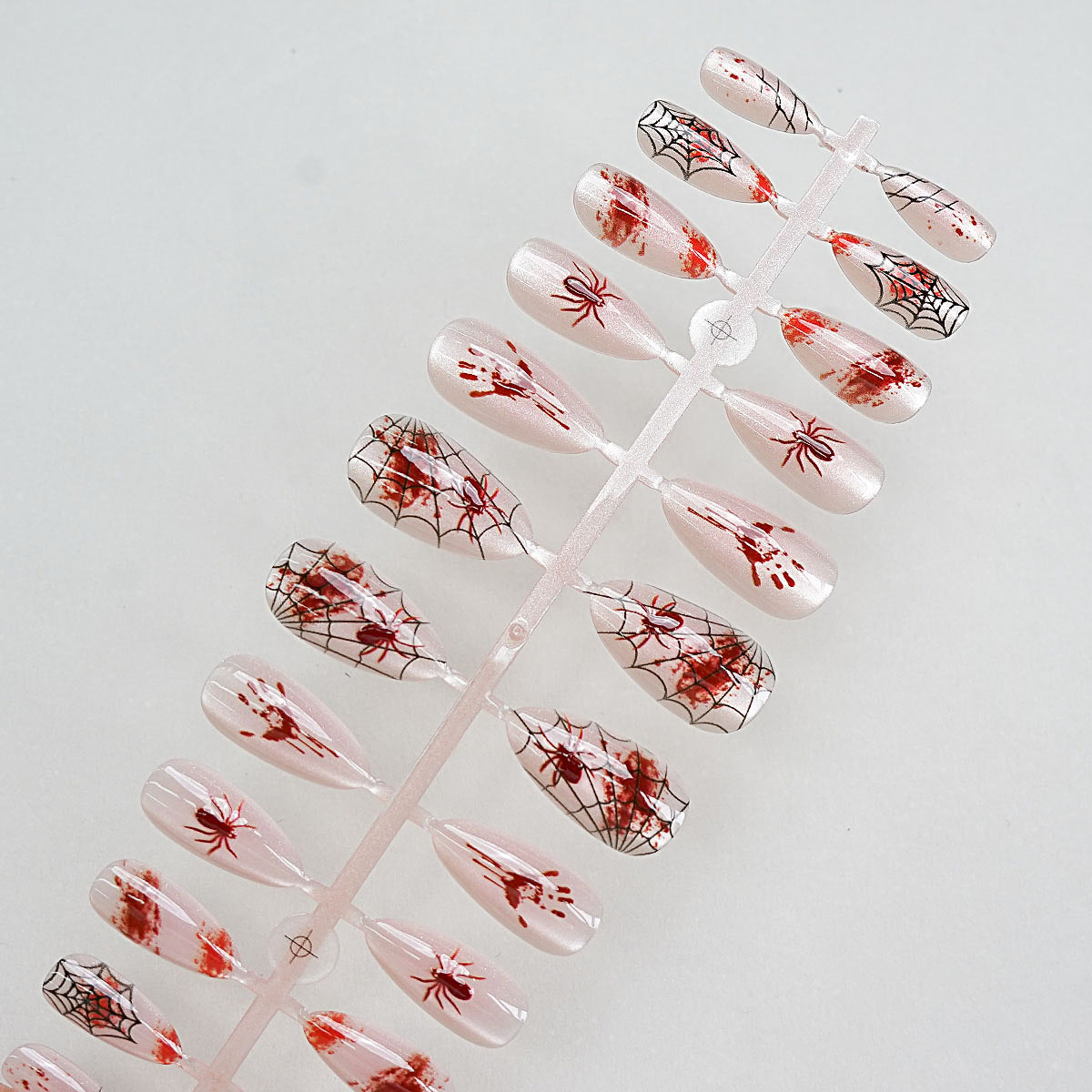 Halloween-Themen Press-On Nagelkunst Set Brehn
