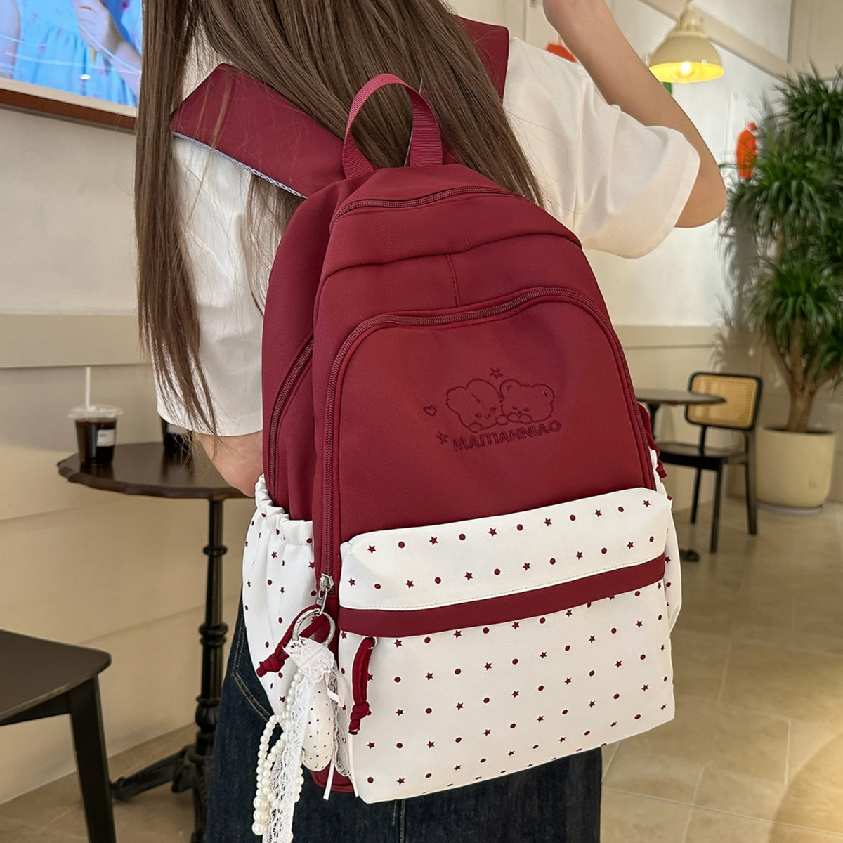 Stylischer Dual-Compartment Rucksack Brehn