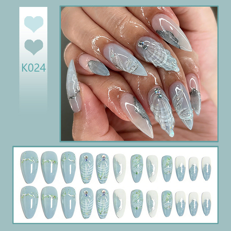 Luxus 3D Nagelspitzen-Set Brehn