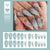 Luxus 3D Nagelspitzen-Set Brehn