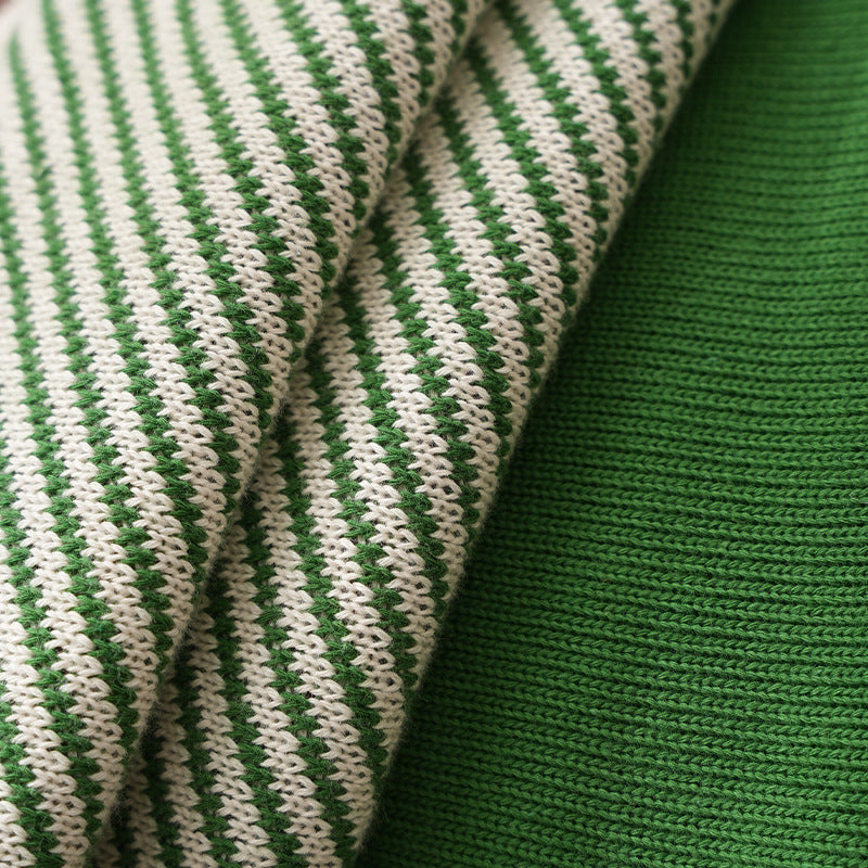 Gewebter Kissenbezug mit kariertem Jacquard‑Relief und verdecktem Reißverschluss Brehn