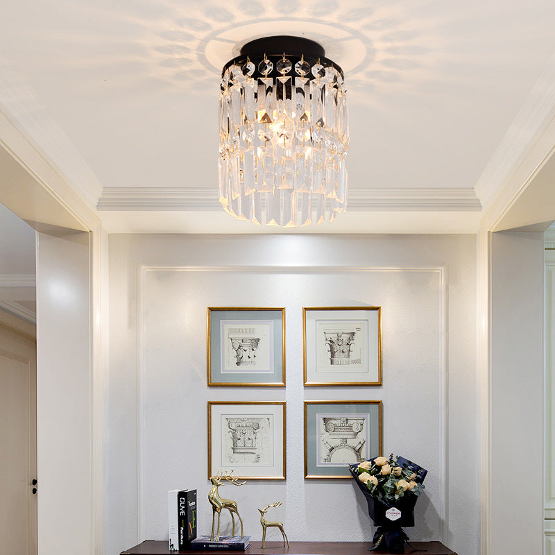 Kristall Flush Mount Deckenleuchte
