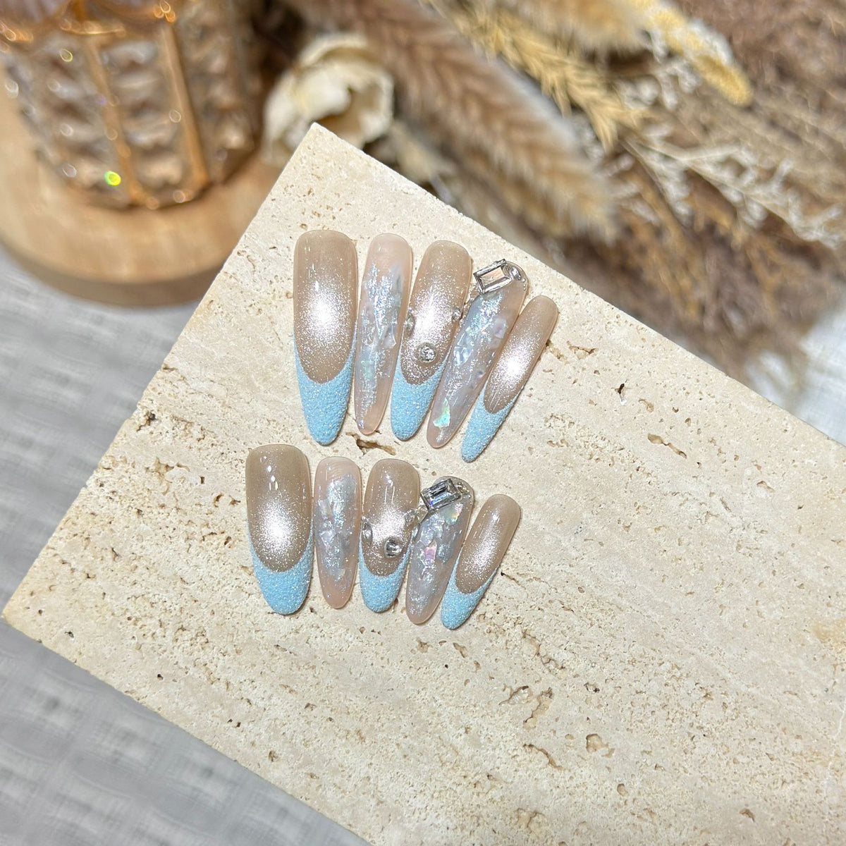 Stylisches Stiletto Nagelkunst Set Brehn