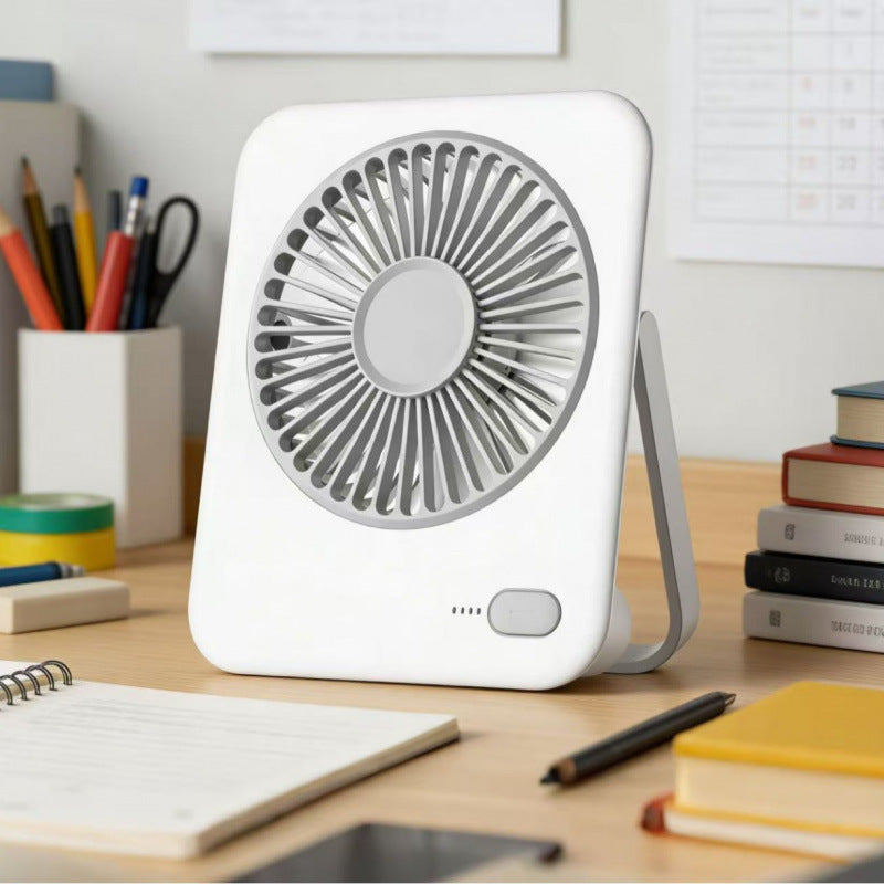 Damen tragbarer USB-Tischventilator mit flexibler Neigung Brehn