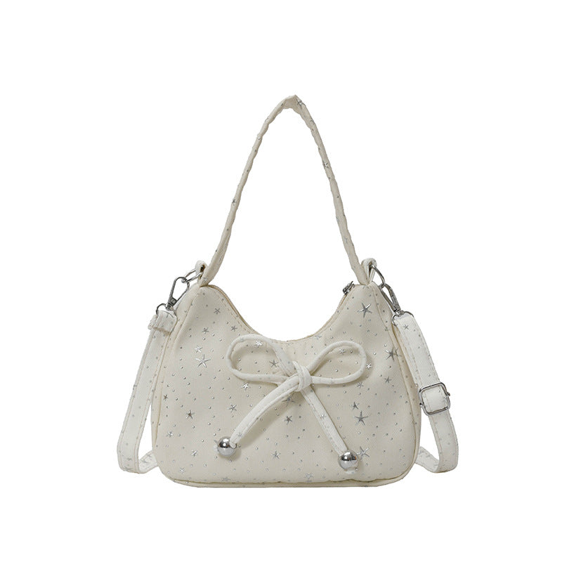 WoDekorative Sternmuster Hobo Tasche Brehn