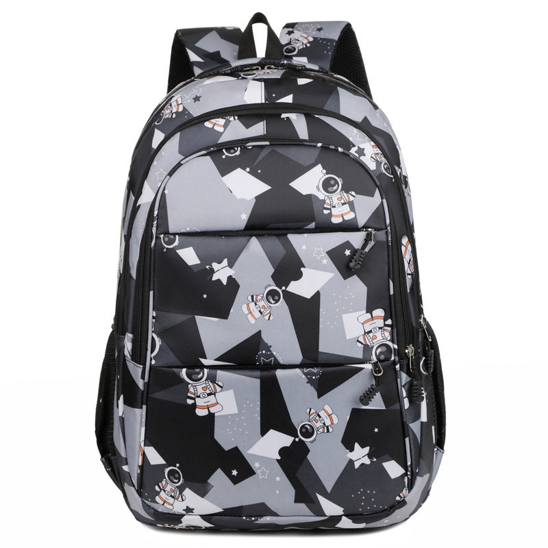 Modischer Schulrucksack mit Astronauten-Motiv Brehn