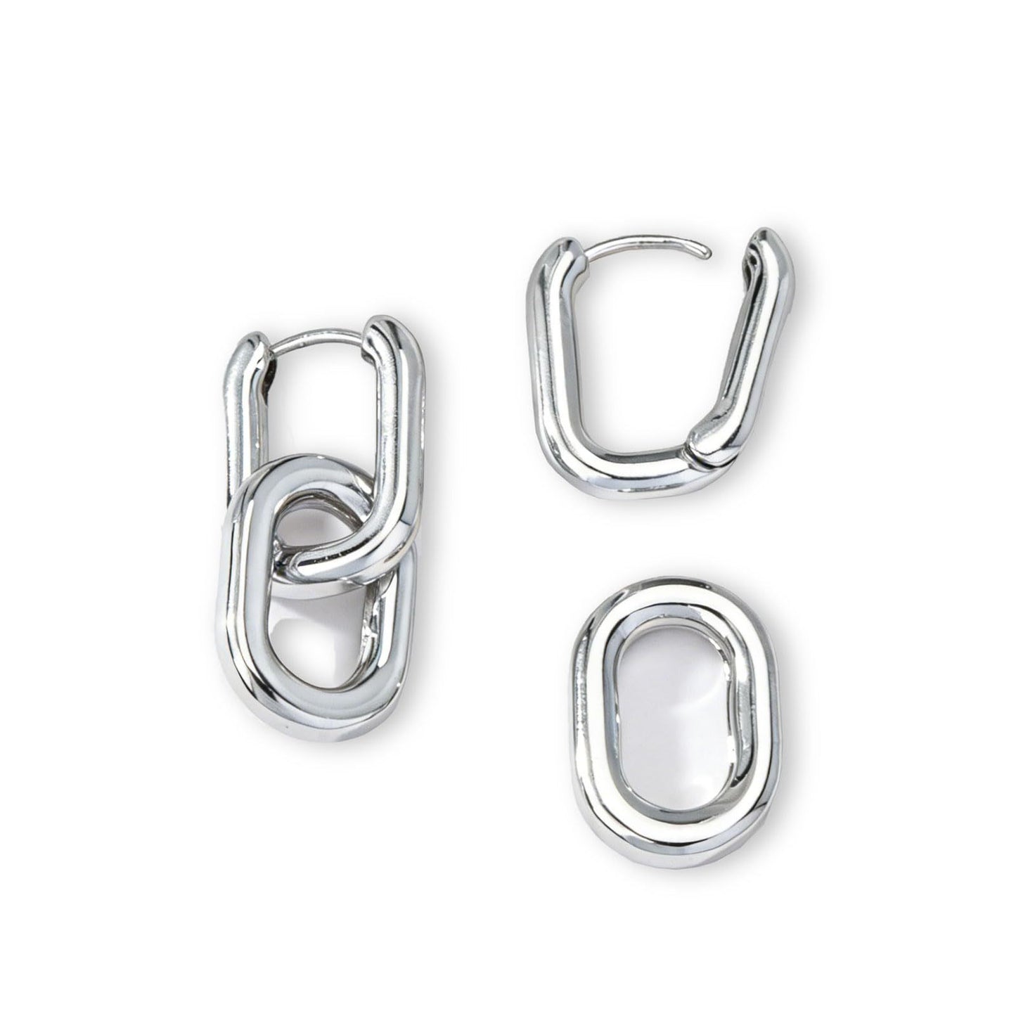 Elegante Spiral Drop Ohrringe Brehn