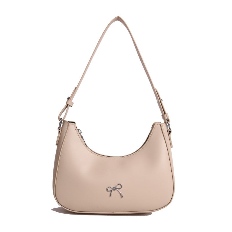 Stylische Bow Detail Schultertasche Brehn