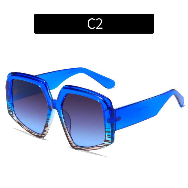 Breite Rahmen Sonnenbrille
