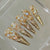 Elegante 3D Gold-Akzent Press-On Nagel Set Brehn