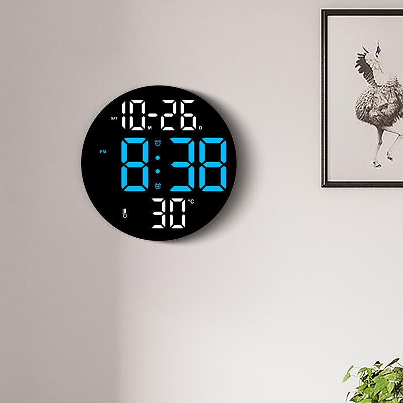 Digitaler Wandwecker mit Temperatur- und Hygrometerfunktion Brehn